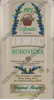 Photo Texture of Alcohol Label 0035